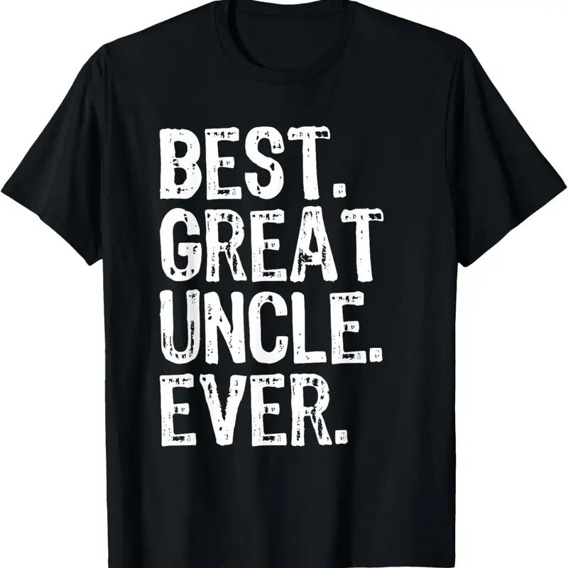 100% Cotton Family Cool Funny Best Great Uncle Ever - Adult & Kids T-Shirts, Sweatshirts & Hoodies apparel design preview 1