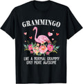 [100% Cotton]Flamingo Grammingo Like Normal Grammy - Adult & Kids T-Shirts, Sweatshirts & Hoodies apparel design preview 1