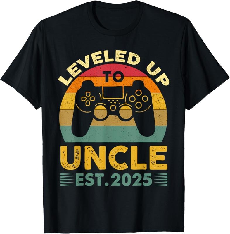 100% Cotton I Leveled Up Uncle 2025 I'M Going Be - Adult & Kids T-Shirts, Sweatshirts & Hoodies apparel design preview 1