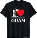 [100% Cotton]I Love Guam Heart - Adult & Kids T-Shirts, Sweatshirts & Hoodies apparel design preview 1