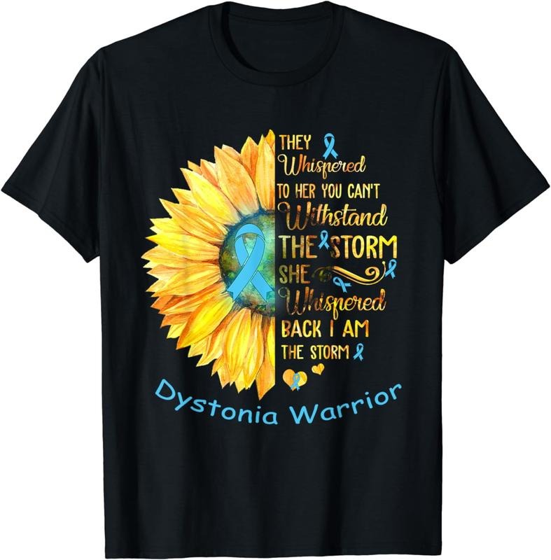 [100% Cotton]I Am Storm Dystonia Warrior - Adult & Kids T-Shirts, Sweatshirts & Hoodies apparel design preview 1