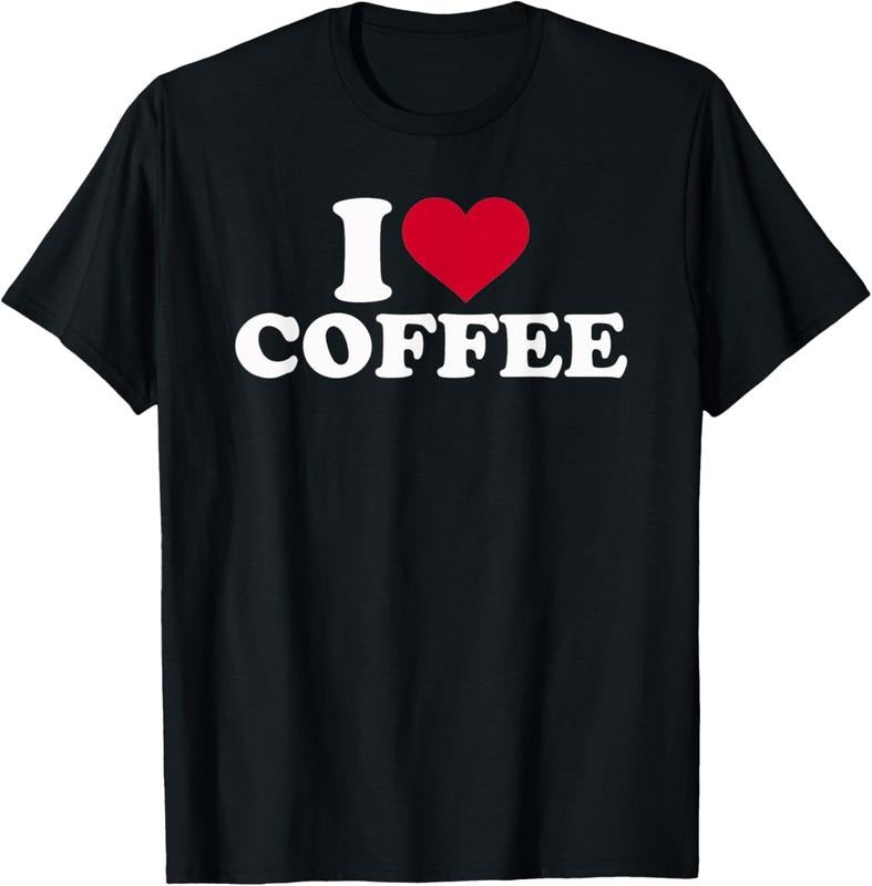 100% Cotton I Love Coffee - Adult & Kids T-Shirts, Sweatshirts & Hoodies apparel design preview 1