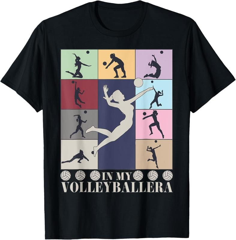 100% Cotton My Volleyball Era Retro Vintage Sport - Adult & Kids T-Shirts, Sweatshirts & Hoodies apparel design preview 1