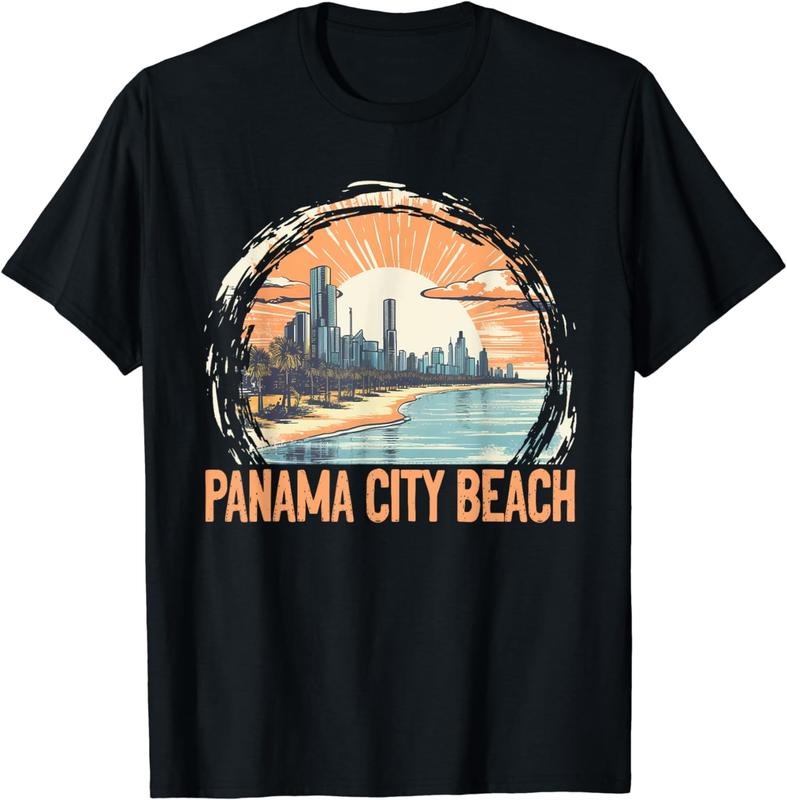 [100% Cotton]Panama City Beach Panama - Adult & Kids T-Shirts, Sweatshirts & Hoodies apparel design preview 1