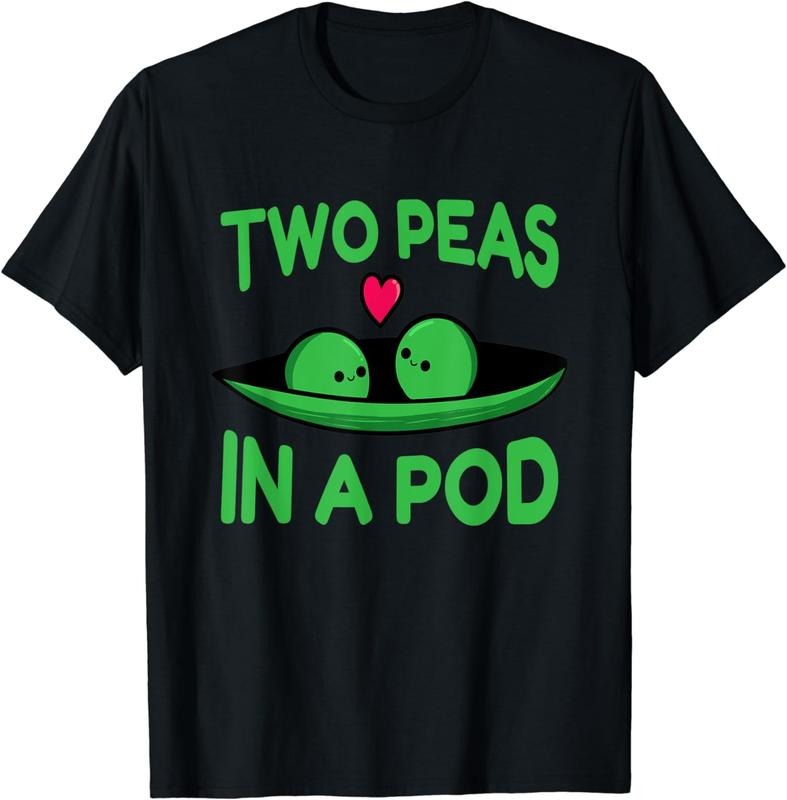 [100% Cotton]Two Peas Pod - Adult & Kids T-Shirts, Sweatshirts & Hoodies apparel design preview 1