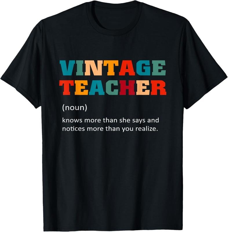 100% Cotton Vintage Teacher Definition Teaching - Adult & Kids T-Shirts, Sweatshirts & Hoodies apparel design preview 1