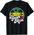 100% Cotton Yeah Mon Vintage Jamaica Reggae Jamaican - Adult & Kids T-Shirts, Sweatshirts & Hoodies apparel design preview 1