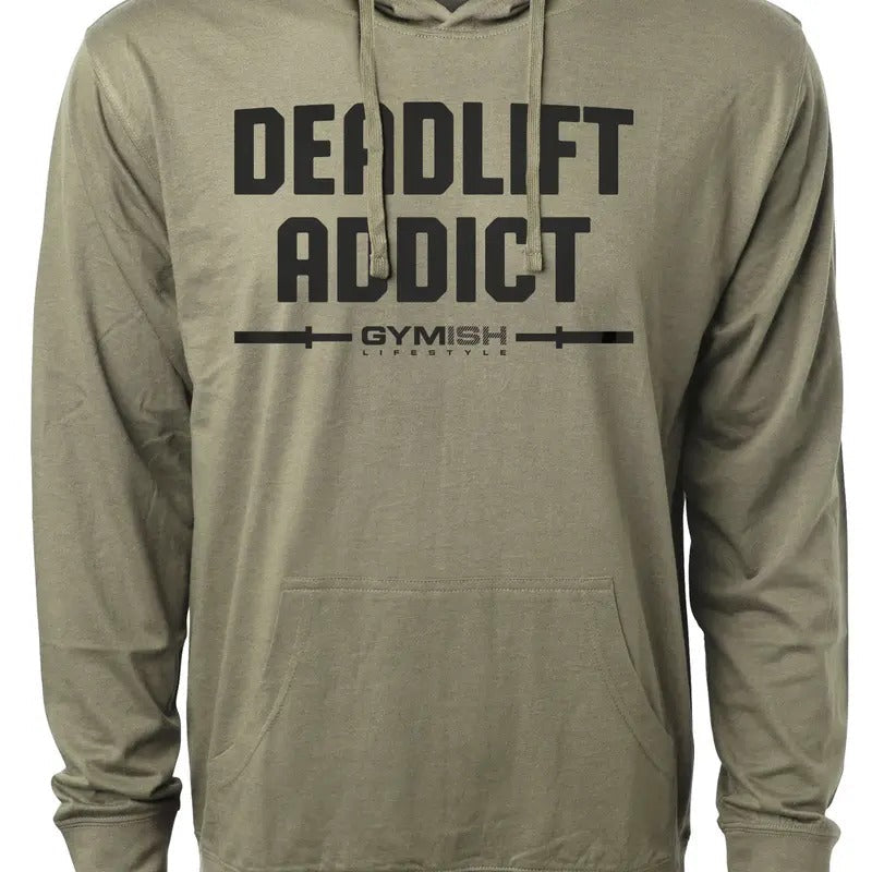 107. Deadlift Addict Funny Workout Gym Cotton - Adult & Kids T-Shirts, Sweatshirts & Hoodies apparel design preview 1