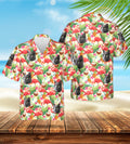 Custom Hawaiian (Flamingo Paradise: 1-4 Pets) - Adult & Kids T-Shirts, Sweatshirts & Hoodies apparel design preview 1