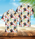 Custom Hawaiian (Fruity White: 1-4 Pets) - Adult & Kids T-Shirts, Sweatshirts & Hoodies apparel design preview 1