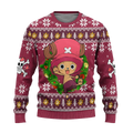 Chopper One Piece Anime 3D Ugly Christmas Sweater - Holiday Gift product image