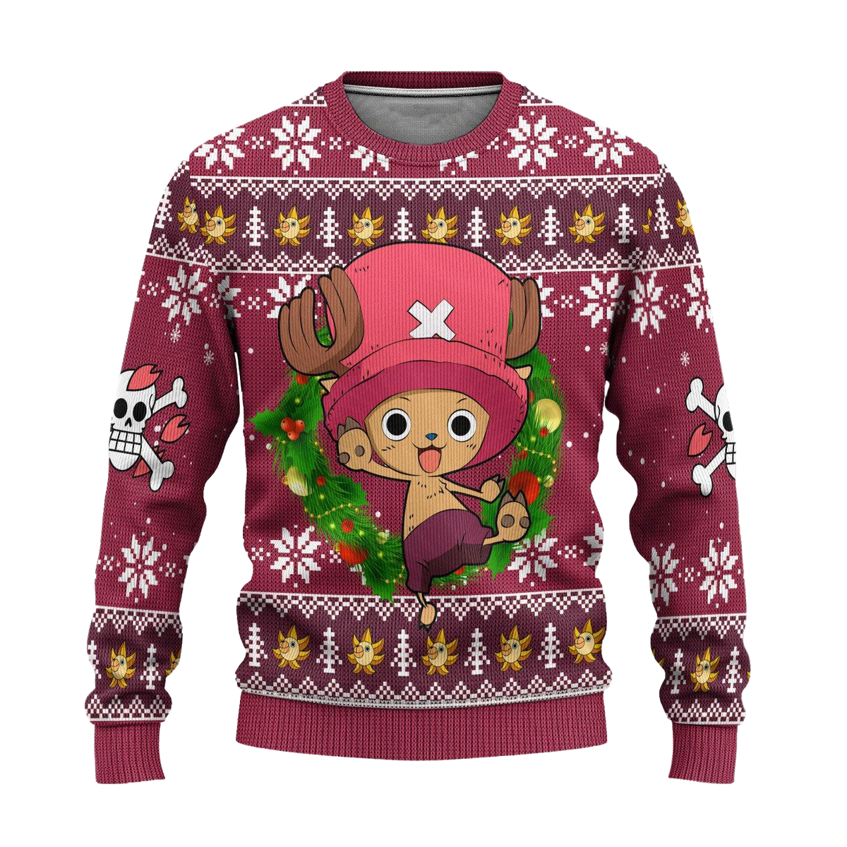 Chopper One Piece Anime 3D Ugly Christmas Sweater - Holiday Gift product image