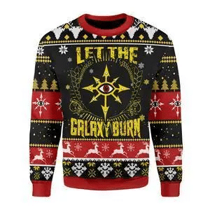 Unicorn squat like no tomorrow 3D Christmas Sweater - Holiday Gift product image 3