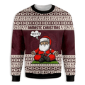Namaste 3D Christmas Sweater - Holiday Gift product image