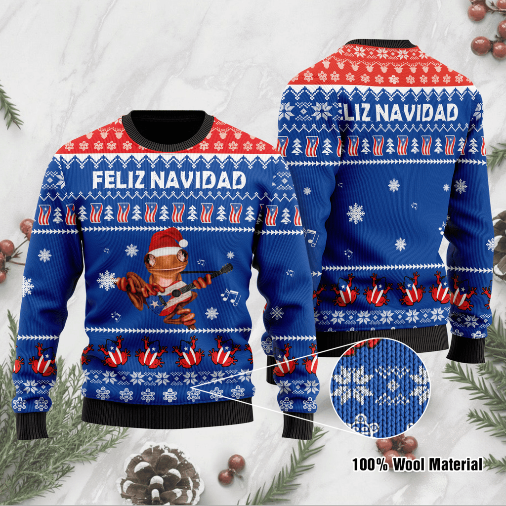 Feliz Navidad 3D Christmas Sweater - Holiday Gift product image
