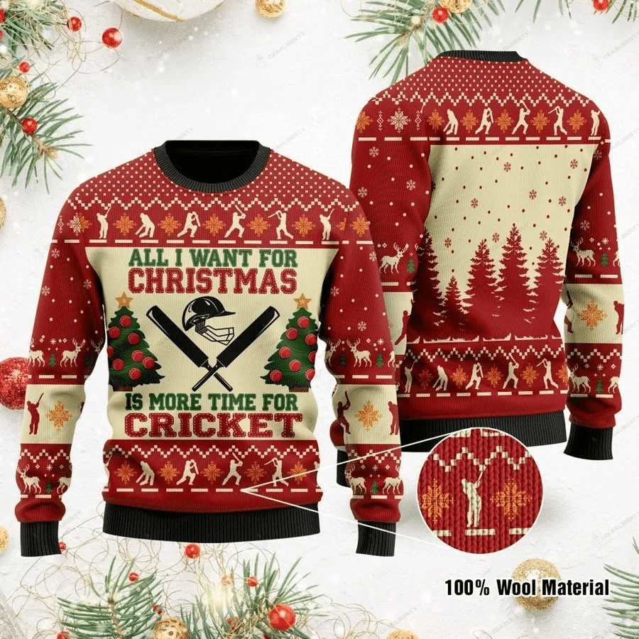 Skull this is as jolly as i get 3D Christmas Sweater - Holiday Gift product image 4