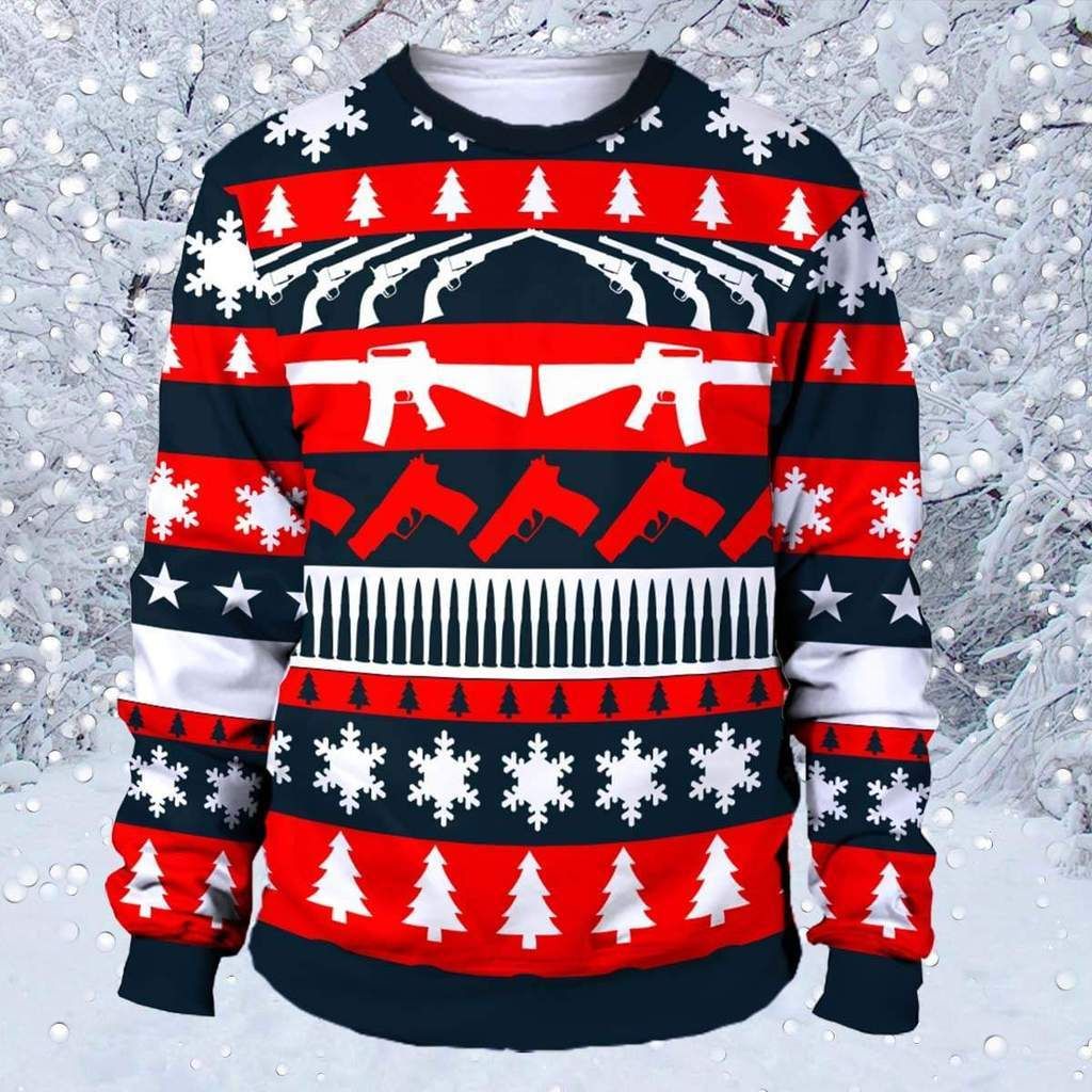 Snowflake cool style 3D Ugly Christmas Sweater - Holiday Gift product image