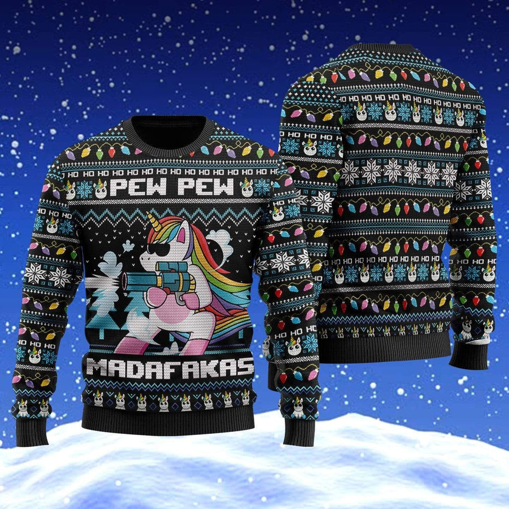 Sloth candy cane 3D Christmas Sweater - Holiday Gift product image 3