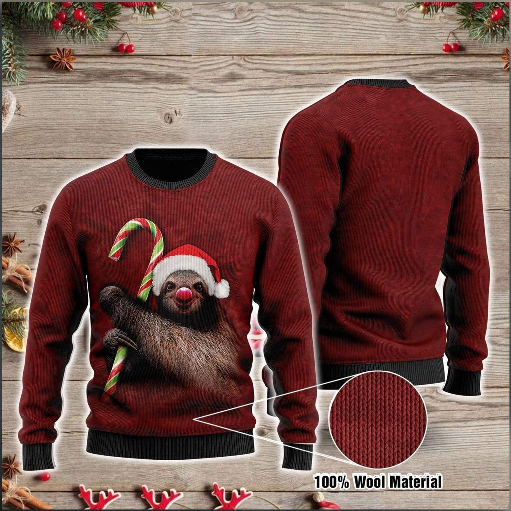 Santa i rock jingle bell 3D Christmas Sweater - Holiday Gift product image 5