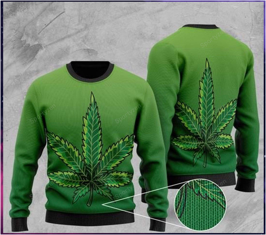 Dyke the halls lesbians heart 3D Christmas Sweater - Holiday Gift product image 4