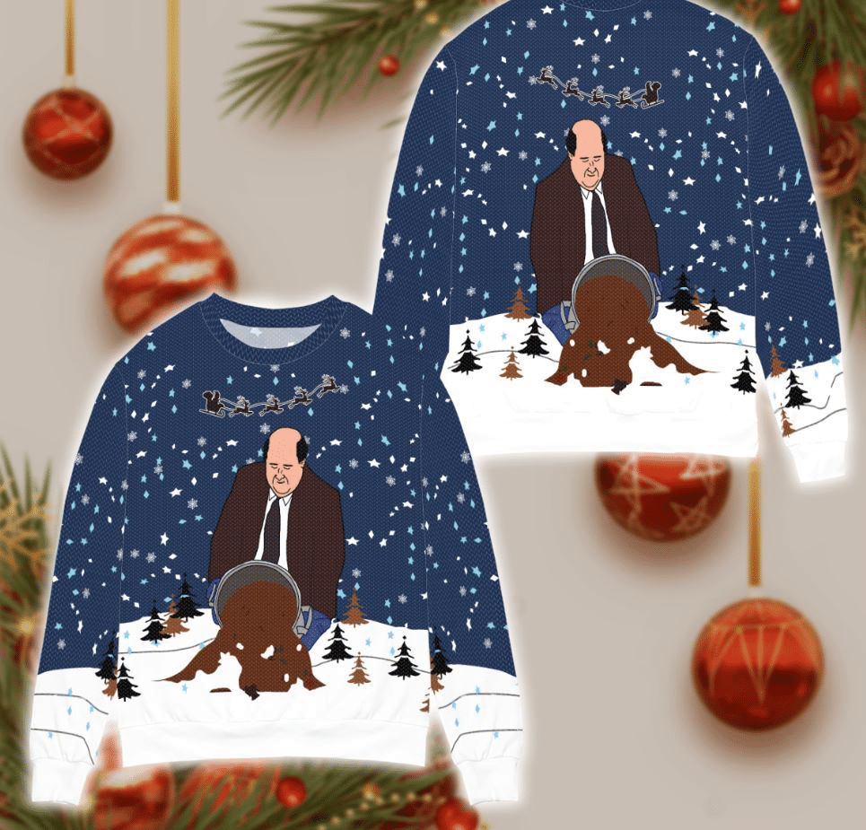 Dyke the halls lesbians heart 3D Christmas Sweater - Holiday Gift product image 3