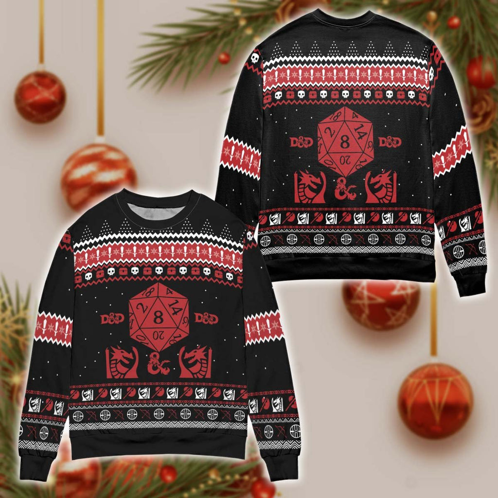 Ironworker merry 3D Christmas Sweater - Holiday Gift product image 3