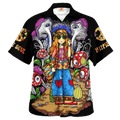 Hippie Hawaiian Vintage Retro Beach Style NV-HP-26 - Adult & Kids T-Shirts, Sweatshirts & Hoodies apparel design preview 1