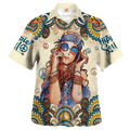 Hippie Hawaiian Retro Peace Love Vacation Style - Adult & Kids T-Shirts, Sweatshirts & Hoodies apparel design preview 1