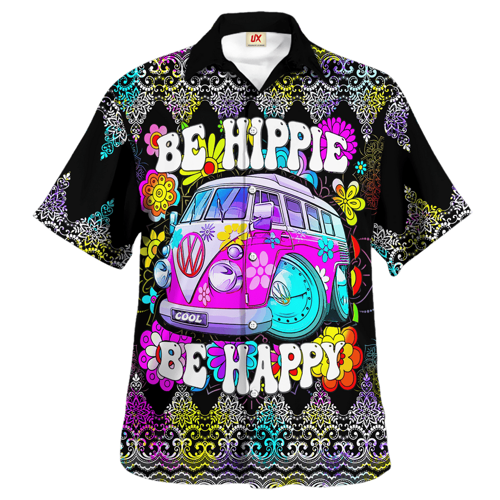 Hippie Hawaiian Psychedelic Summer Festival Style - Adult & Kids T-Shirts, Sweatshirts & Hoodies apparel design preview 1