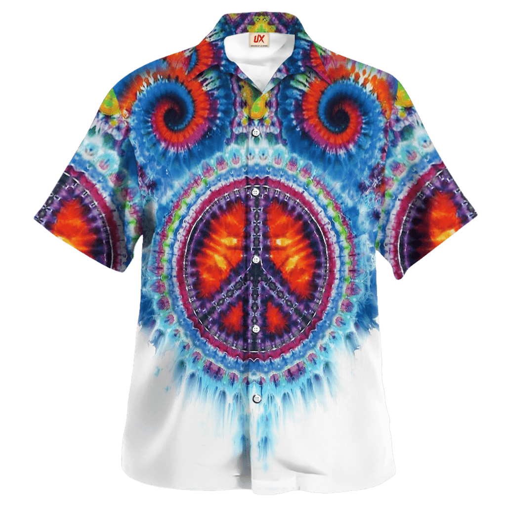 Hippie Hawaiian Groovy Retro Party Style NV-HP-30 - Adult & Kids T-Shirts, Sweatshirts & Hoodies apparel design preview 1