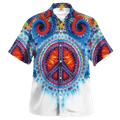 Hippie Hawaiian Groovy Retro Party Style NV-HP-30 - Adult & Kids T-Shirts, Sweatshirts & Hoodies apparel design preview 1