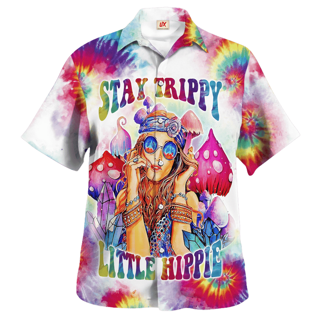 Hippie Hawaiian Vintage 70s Beach Style NV-HP-31 - Adult & Kids T-Shirts, Sweatshirts & Hoodies apparel design preview 1