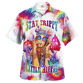 Hippie Hawaiian Vintage 70s Beach Style NV-HP-31 - Adult & Kids T-Shirts, Sweatshirts & Hoodies apparel design preview 1