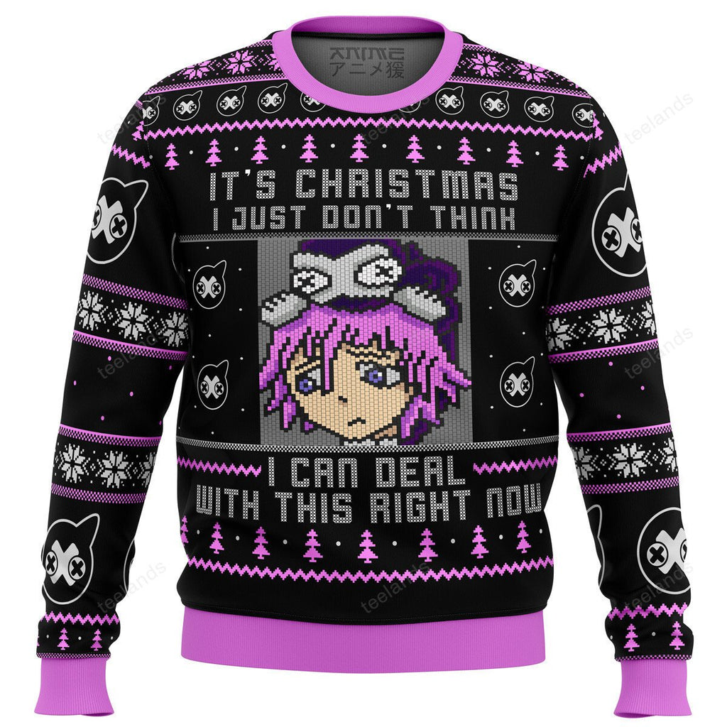Ram and Rem Christmas unites us in peace and love 3D Christmas Sweater - Holiday Gift product image 3