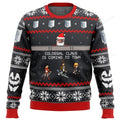 Colossal Claus is coming to town 3D Christmas Sweater - Holiday Gift product image