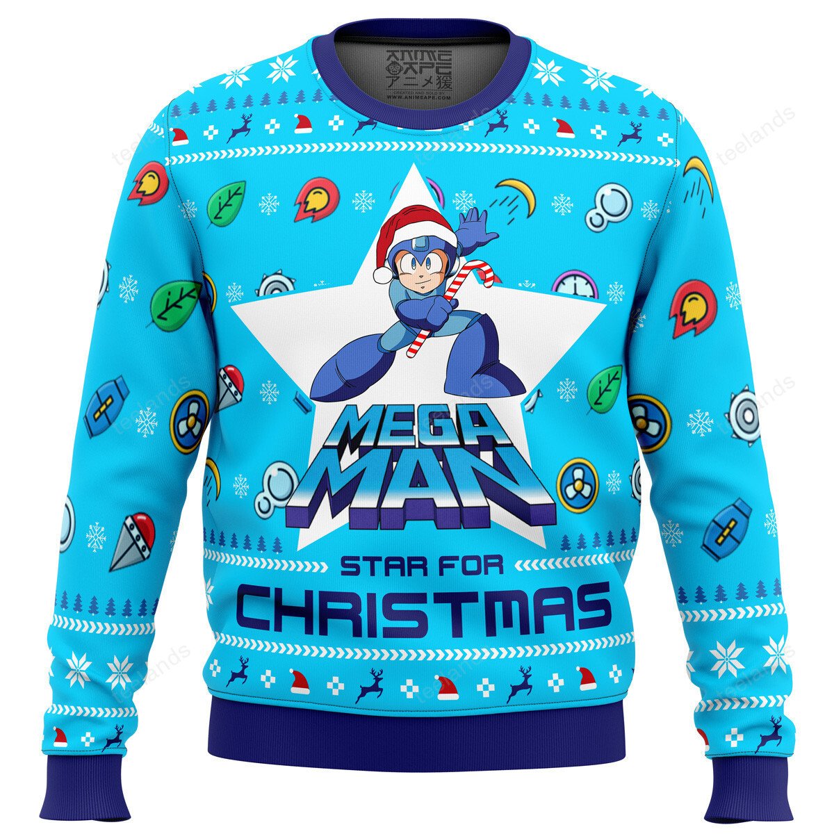 Mega Man Mega 3D Christmas Sweater - Holiday Gift product image