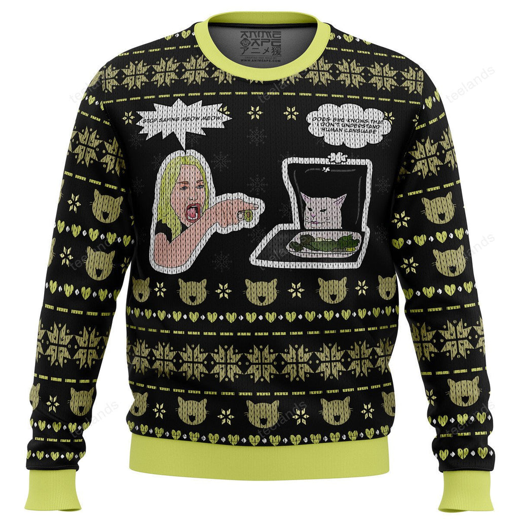 Cello pine tree 3D Christmas Sweater - Holiday Gift product image 4