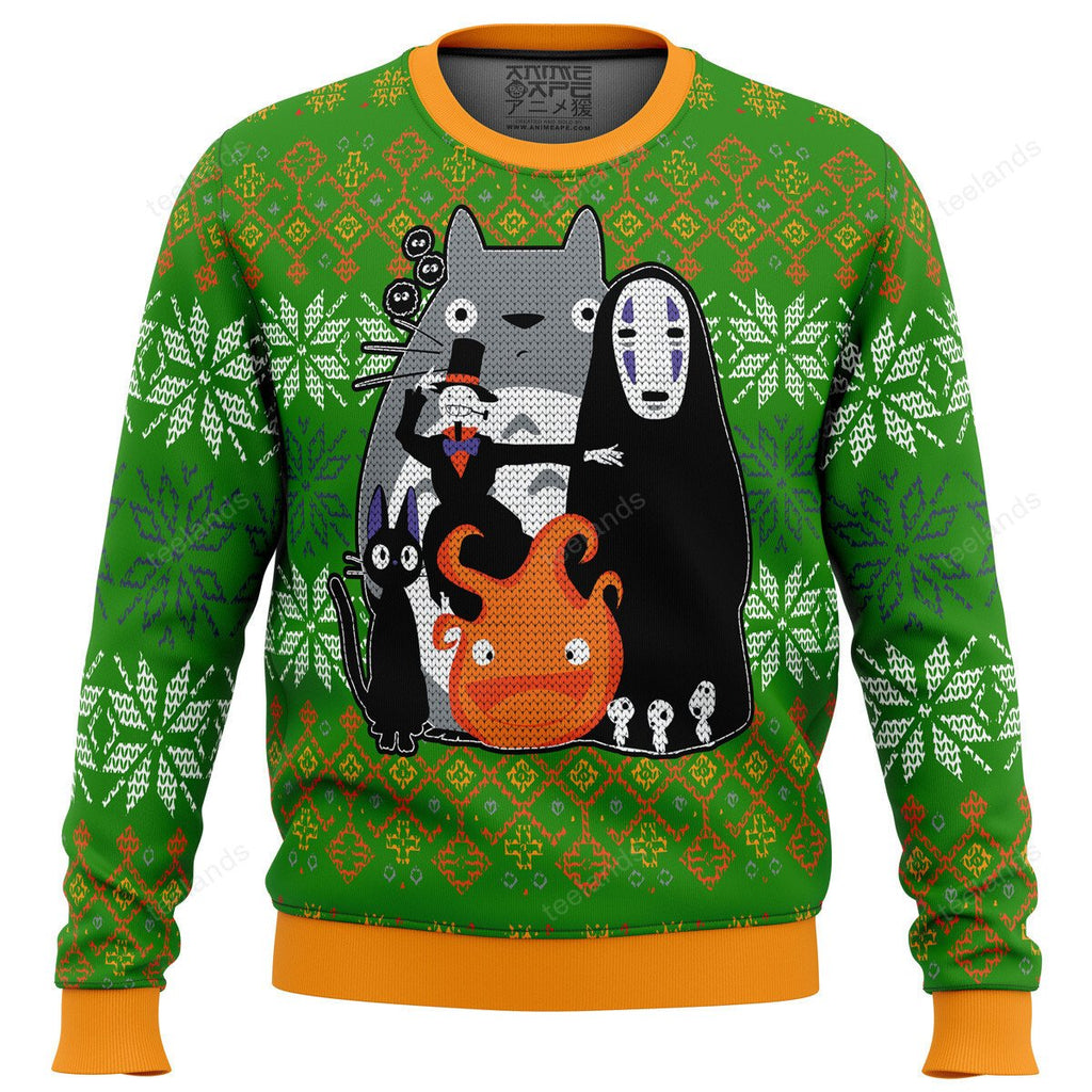 The cult of plants among us 3D Christmas Sweater - Holiday Gift product image 4