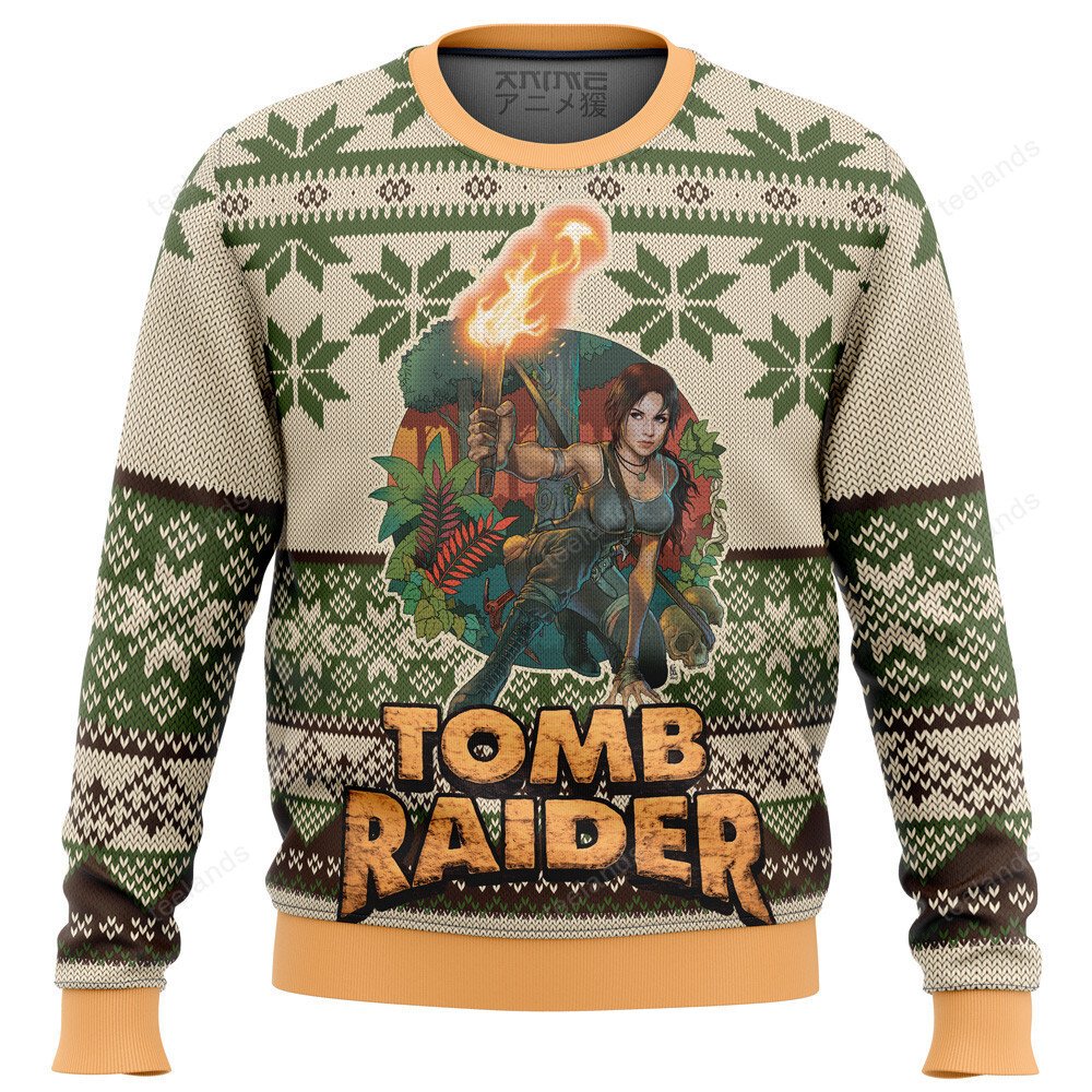 Ram and Rem Christmas unites us in peace and love 3D Christmas Sweater - Holiday Gift product image 4
