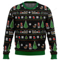 Samurai Christmas tree 3D Christmas Sweater - Holiday Gift product image