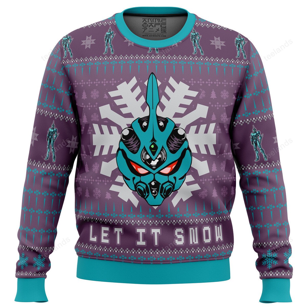 Guyver let it snow 3D Christmas Sweater - Holiday Gift product image