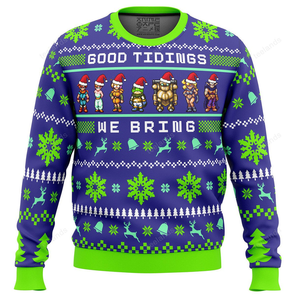 Samurai Christmas tree 3D Christmas Sweater - Holiday Gift product image 3