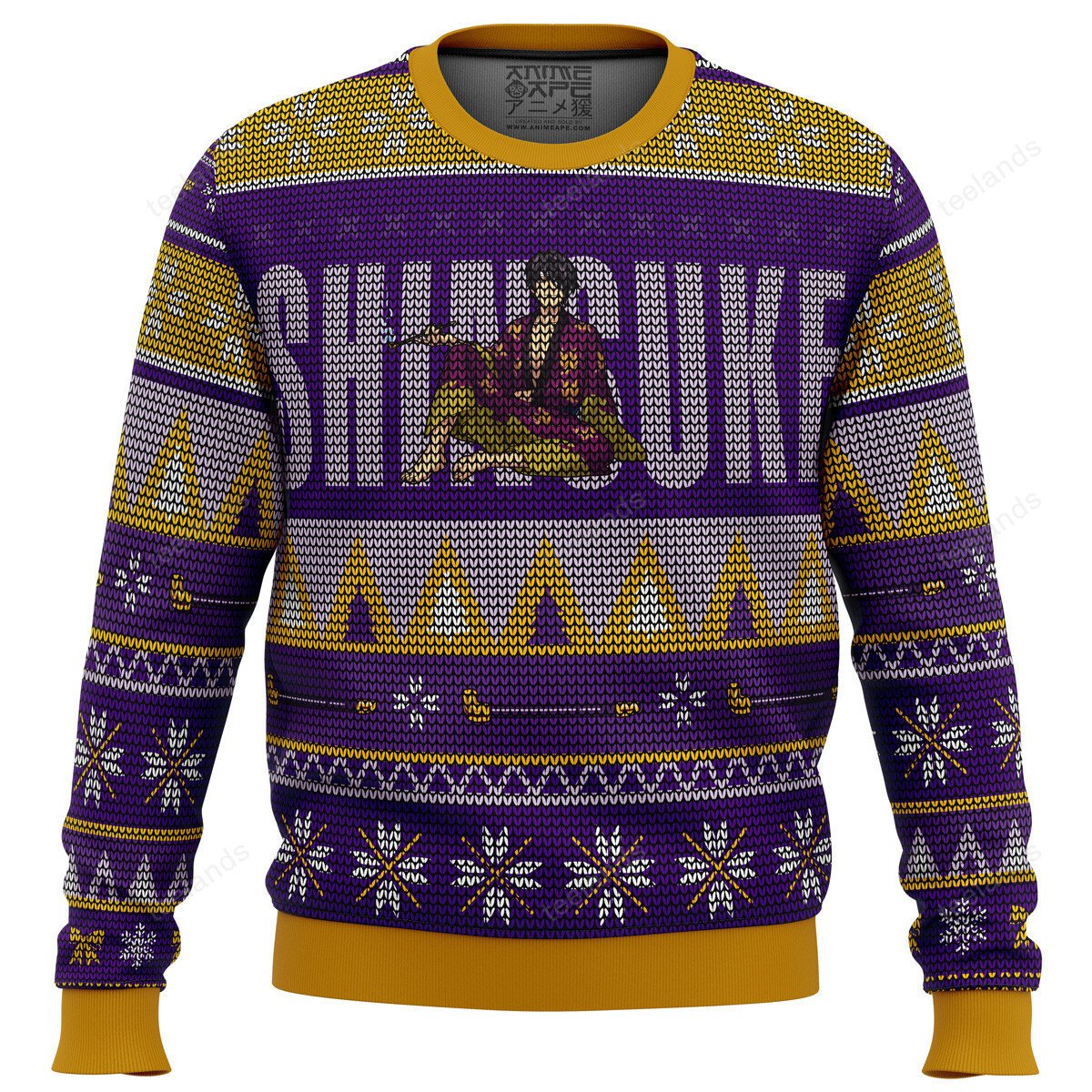 Gintama smokin shinsuke 3D Christmas Sweater - Holiday Gift product image