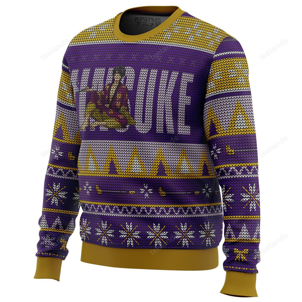 Gintama smokin shinsuke 3D Christmas Sweater - Holiday Gift product image 2
