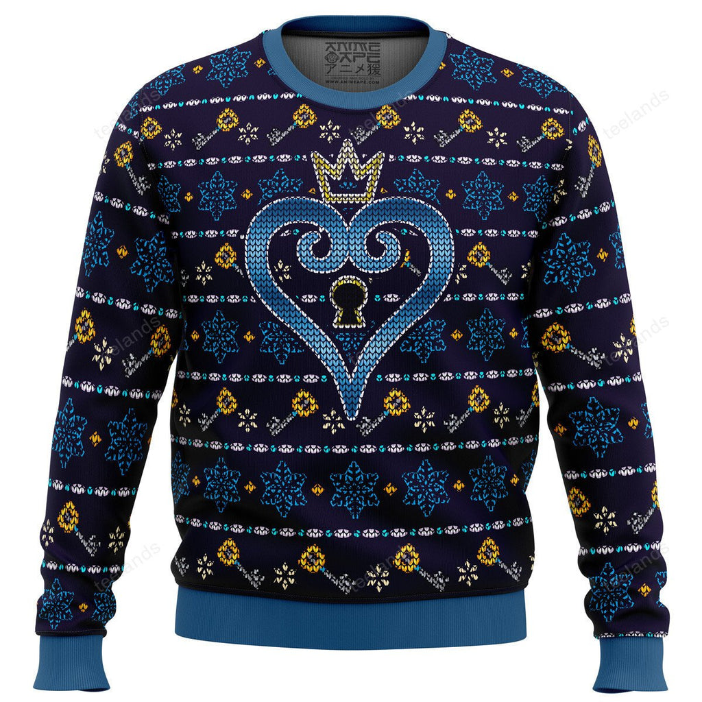 Keyblade Sora Kingdom Hearts 3D Christmas Sweater - Holiday Gift product image