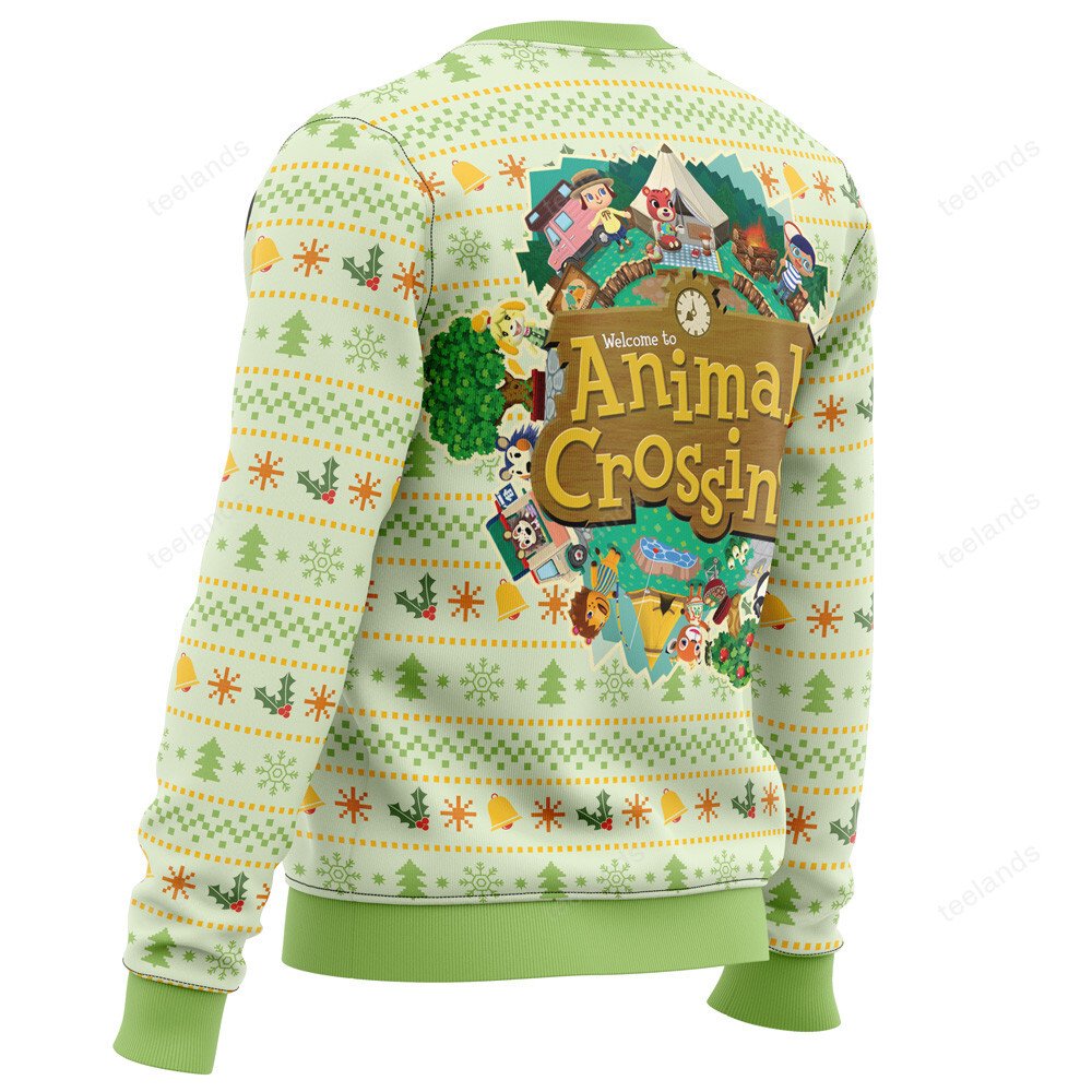 Animal festival animal crossing 3D Ugly Christmas Sweater - Holiday Gift product image 3