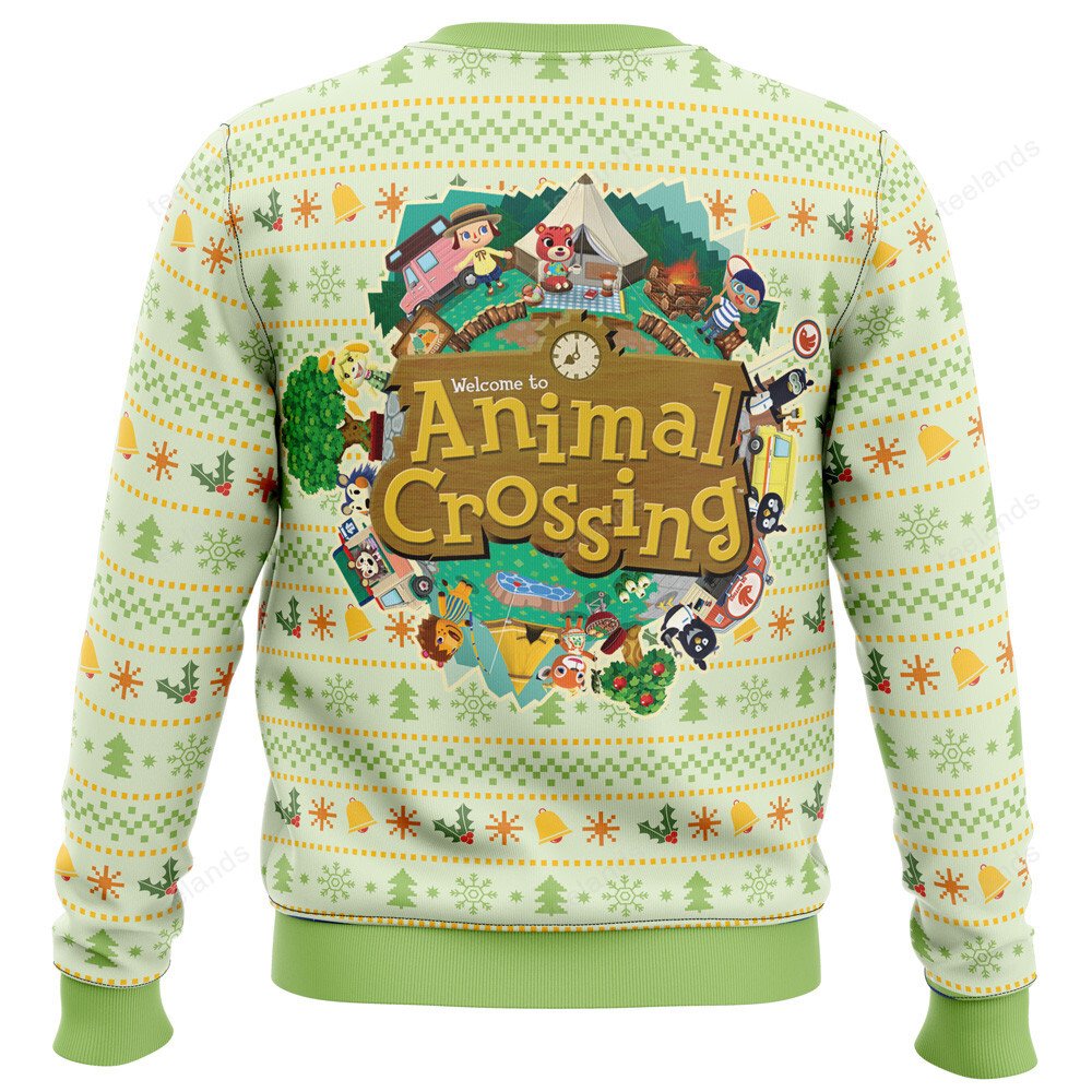 Animal festival animal crossing 3D Ugly Christmas Sweater - Holiday Gift product image 4