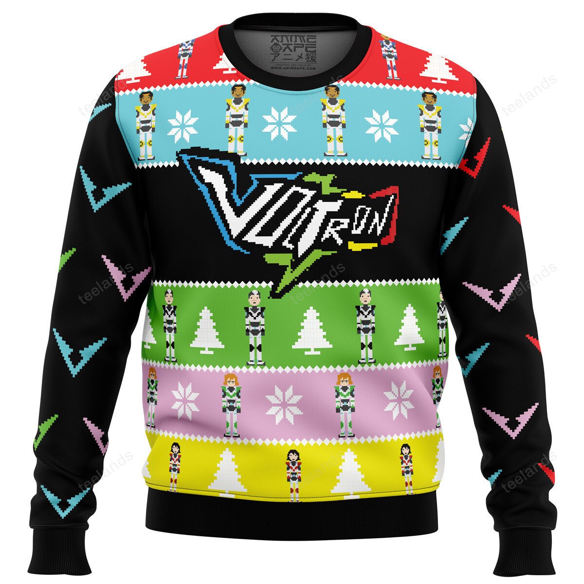 Voltron 3D Christmas Sweater - Holiday Gift product image