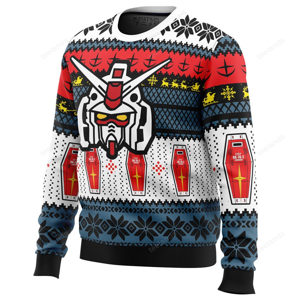 RX 78 Gundam 3D Christmas Sweater - Holiday Gift product image 2