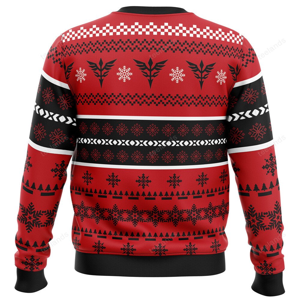 Principality of zeon 3D Ugly Christmas Sweater - Holiday Gift product image 4